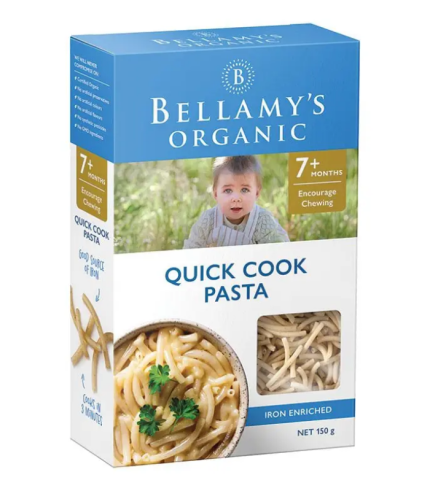 Bellamy's Organic Quick Cook Pasta 150g
