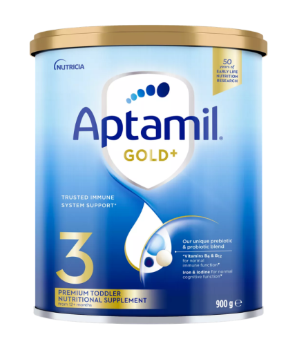 Aptamil Gold + Toddler Milk Formula Stage 3 (12M+) 900g