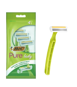 BIC Ladies Aloe Pure Disposable Razors (Pack of 4) - Image 2