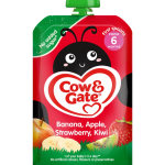 Cow & Gate Banana, Apple, Strawberry and Kiwi baby pouch 100g