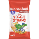 Kiddylicious Pizza Veggie Straws 4x12g
