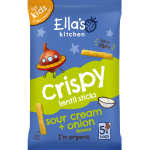 Ella's Kitchen Crispy Lentil Sticks Sour Cream + Onion 5 x 10g