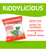 Kiddylicious Pizza Veggie Straws 4x12g - Image 2