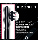 Loreal Telescopic Extra Black Mascara 9.9Ml - Image 3