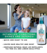 Dr. J's Head Lice Defence Leave in Spray 150Ml - Image 3