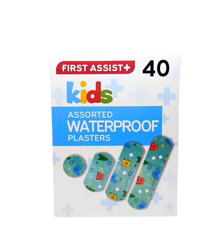 Image resizer 700800 (3) Kids Assorted Waterproof 40 Plasters - Image 1