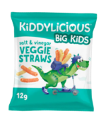 Kiddylicious Veggie Straws  Salt & Vinegar 12g