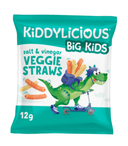 Kiddylicious Veggie Straws  Salt & Vinegar 12g