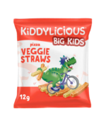 Kiddylicious Pizza Veggie Straws 12g