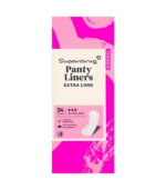 Superdrug Extra Long Pantyliners 24 Pcs