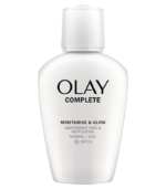 Olay Complete Moisturise & Glow Face and Neck Lotion For Normal/Oily Skin With SPF15 100Ml