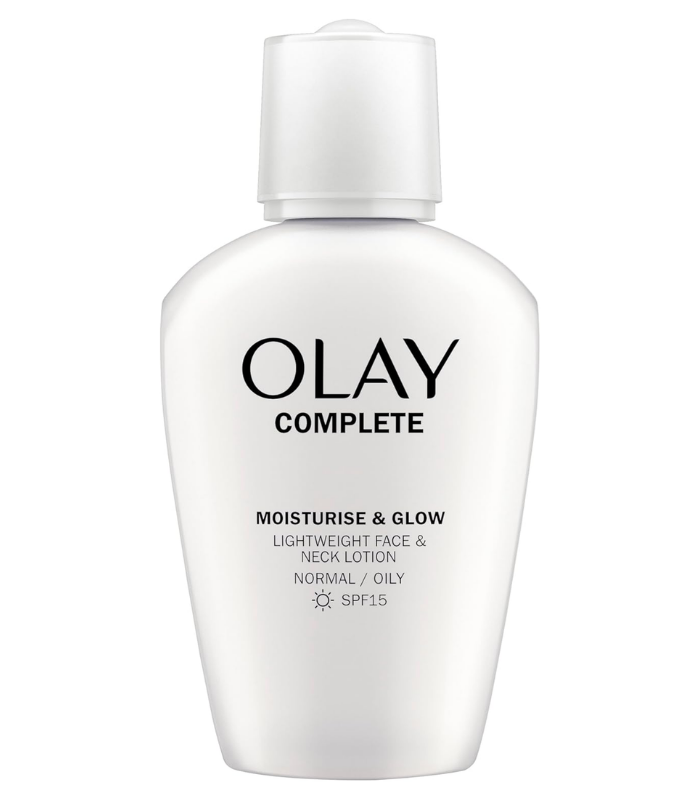 1 Olay Complete Moisturise & Glow Face and Neck Lotion For Normal/Oily Skin With SPF15 100Ml - Image 1