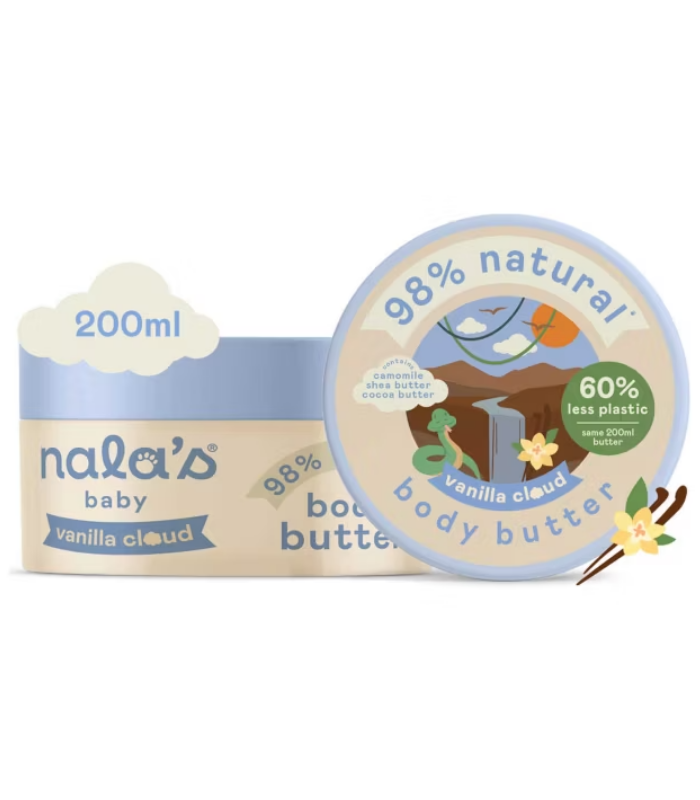 1 Nala's Baby Body Butter Vanilla Cloud 200ml - Image 1
