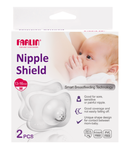 Farlin Nipple Shield 13-16mm Medium Size AA-31009