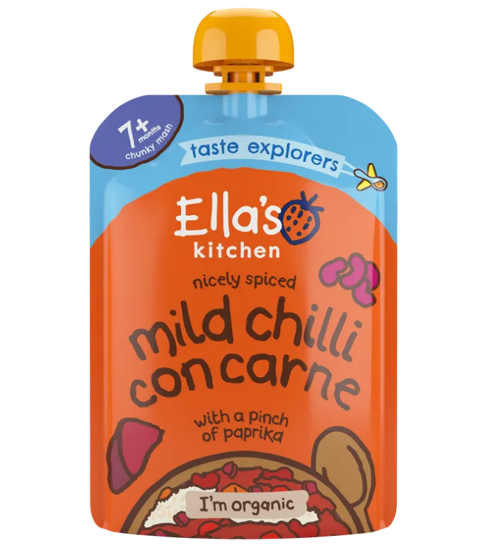 1 Ella's Kitchen Mild Chili Con Carne 7 Months 130g - Image 1