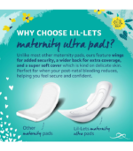 Lil-Lets 12 Ultra Thin Maternity Ultra Pads Plus Wings - Image 3