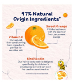 Childs Farm Hair & Body Wash Sweet Orange 250ml - Image 2