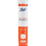 Boots High Strength Vitamin C 1000 mg – 20 Orange Flavour Tablets