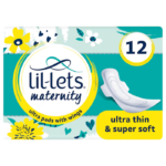 Lil-Lets 12 Ultra Thin Maternity Ultra Pads Plus Wings