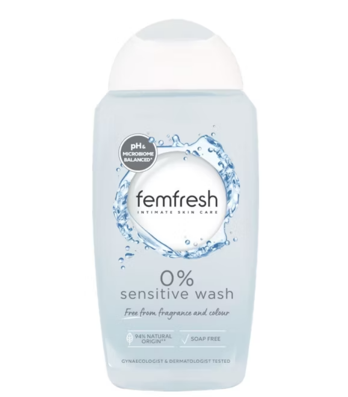 Image resizer 700800 (29) Femfresh 0% Sensitive Intimate Wash 250 ml - Image 1