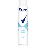 Sure Anti-Perspirant Aerosol Cotton Dry 200ml