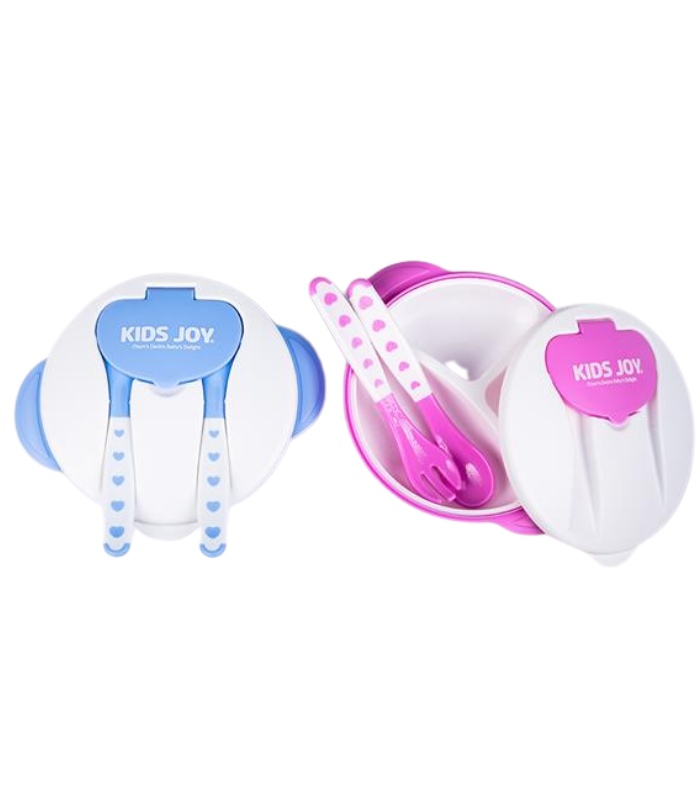 Image resizer 700800 (62) Kids Joy Large Bowl With Fork & Spoon | Nourish Bowl with Suction Base KJA1301 - Image 1