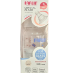 Farlin Crystal Clear Glass Feeding Bottle 120ml TOP-808G