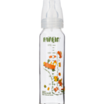 Farlin Glass Feeding Bottle Standard Neck 240ML 6M+ L TOP-707G