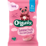 Organix Summer Fruits Rice Cake Clouds 18g