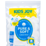Kids Joy 100 Cotton Balls Zip Pack KJA704