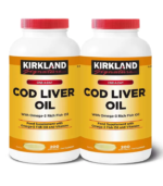 Kirkland Signature Cod Liver Oil + Omega 3 200 Pcs