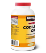 Kirkland Signature Cod Liver Oil + Omega 3 200 Pcs - Image 2